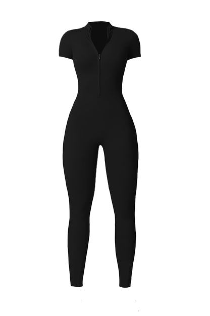 Charlotte Short Sleeve Jumpsuit